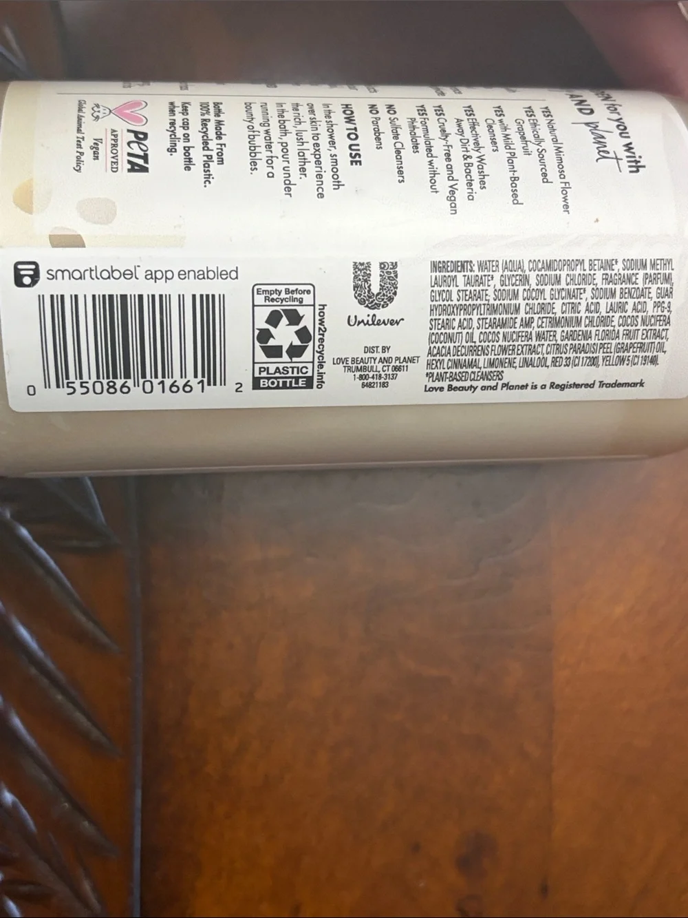 Beloved White Gardenia & Coconut Water Vegan Shower Gel - Cream